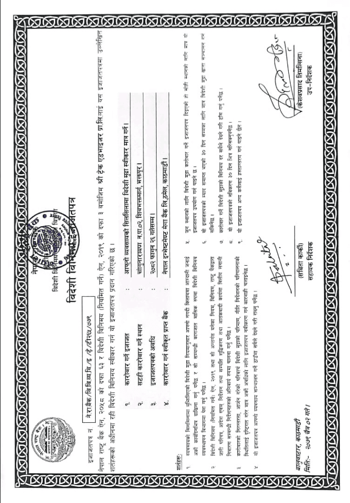 foreign currency payments from international travelers 